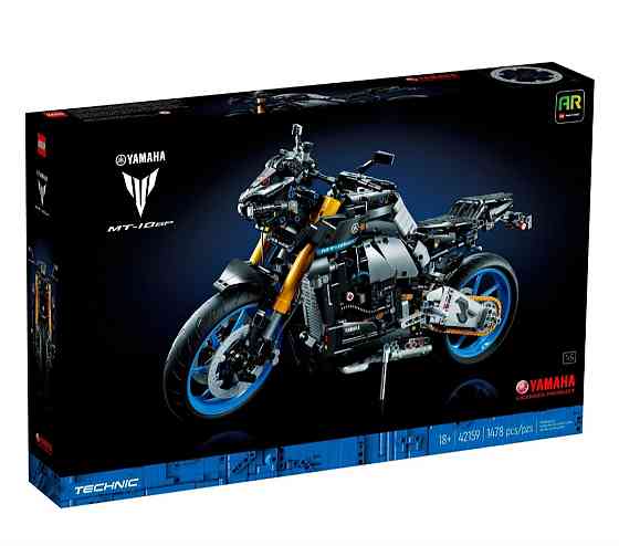 Конструктор Technic Yamaha MT-10 SP 1478 елементів (42159) в масштабе 1:14 мотоцикл ямаха Київ