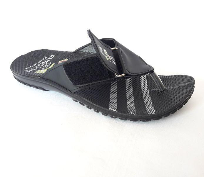 Чоловічі Шльопанці Тапочки Adidas Сланці В'єтнамки Адідас Чорні (розміри: 44) Дніпро - фото 5