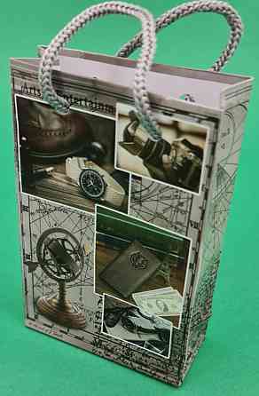 Пакет паперовий подарунковийМІНІ 8*12*3.5 арт21 (12 шт.) Харків