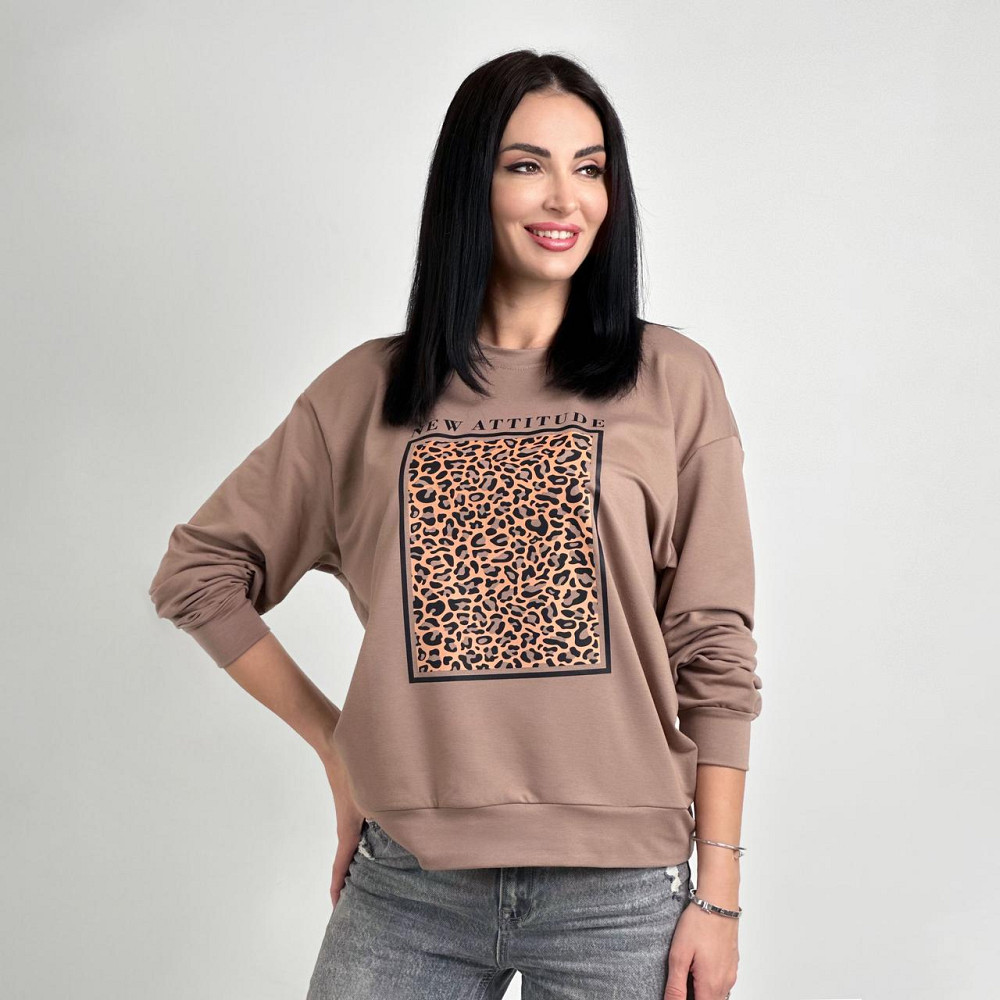 Женский демисезонный свитшот 