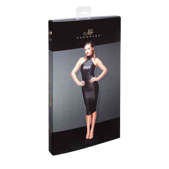 Сукня-олівець з мокрим ефектом Noir Handmade F160 Powerwetlook pencil dress, XXL Sex Aura Київ