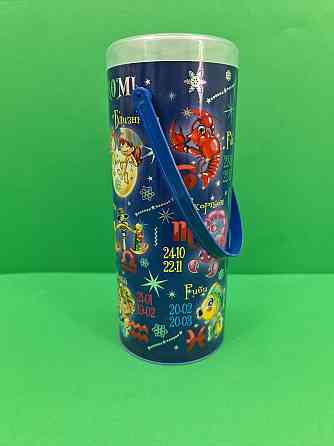 Тубус под конфеты  средний /Гороскоп(d-87*260mm) (1 шт) Харьков