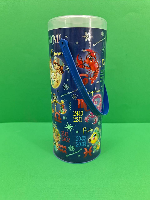 Тубус под конфеты  средний /Гороскоп(d-87*260mm) (1 шт) Харьков - изображение 3