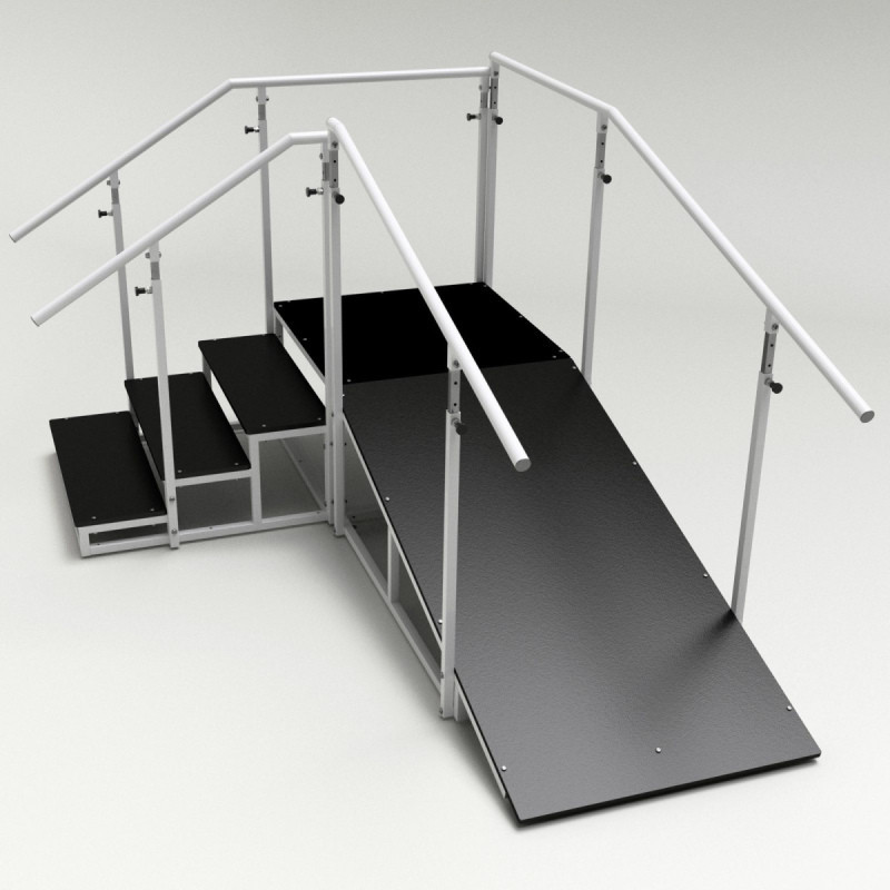 Східці медичні реабілітаційні з похилою площиною СМР-ПП Дніпро - фото 3