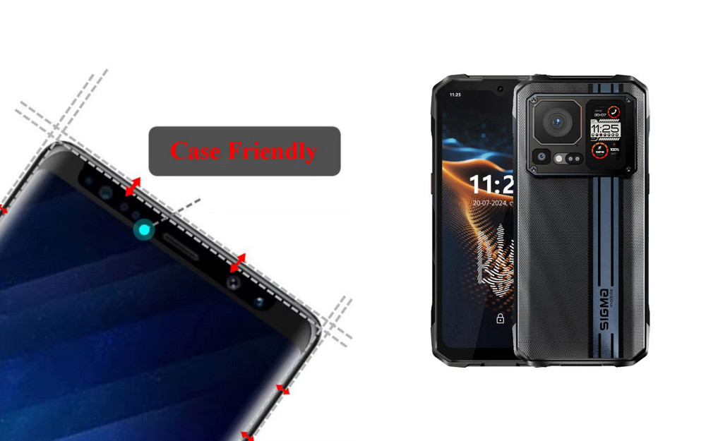 Защитное стекло HyperGlass Pro для Sigma mobile X-treme PQ58 – максимальная чувствительность и защита Киев - изображение 4