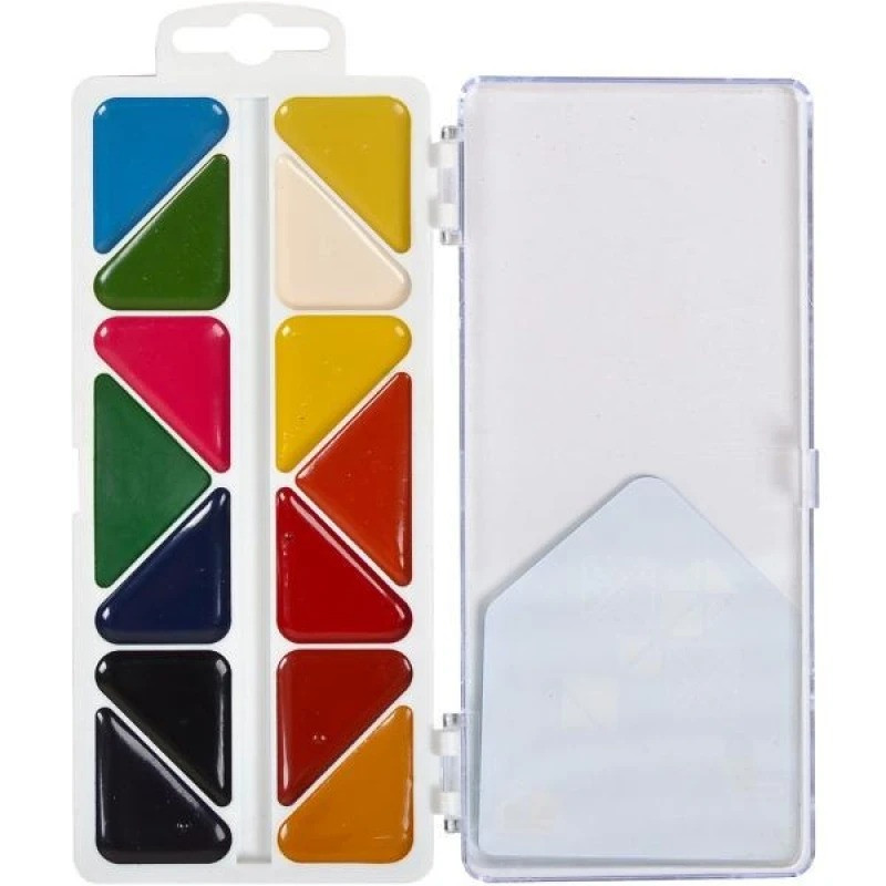 Акварельні фарби "Мозаїка" 300103, 14 кольорів Вінниця - фото 2