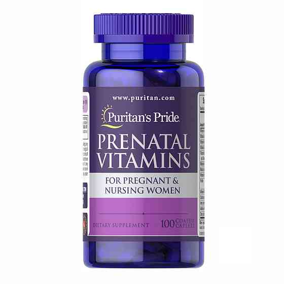 Prenatal Vitamins - 100 Caplets Киев