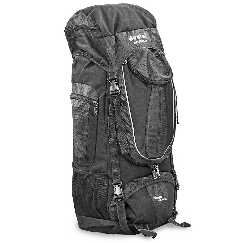 Рюкзак туристичний каркасний DEUTER 517-E 60+10л нижній вхід чорний R0517-E-BK Київ - фото 1