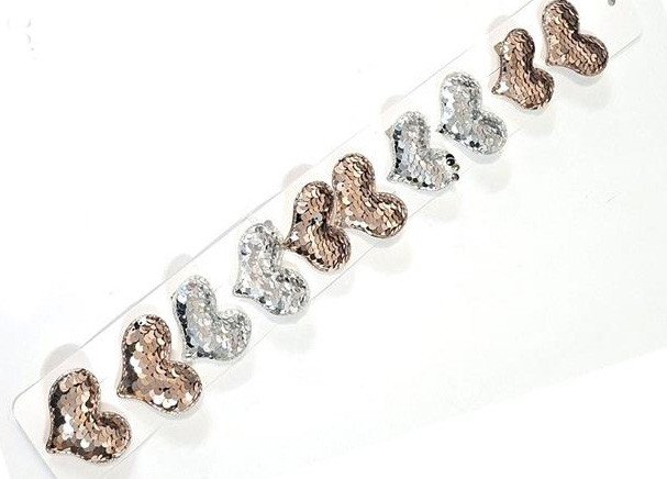 Резинки для волос для девочки Сердечки 10 шт Киев - изображение 1