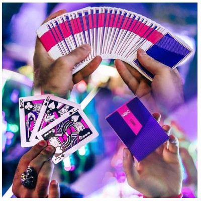 Гральні карти Noc 3000X2 (purple) (NP3000) Вінниця - фото 3