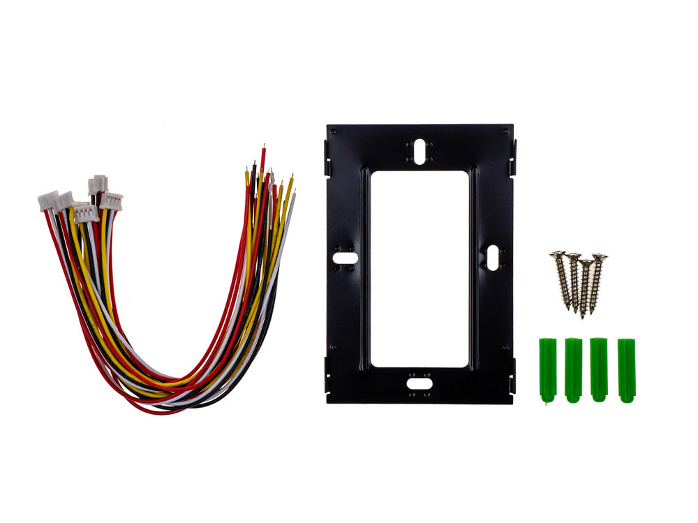 Комплект домофону 4 дюйми з панеллю виклику SEVEN DP–7542 Kit black Київ - фото 7