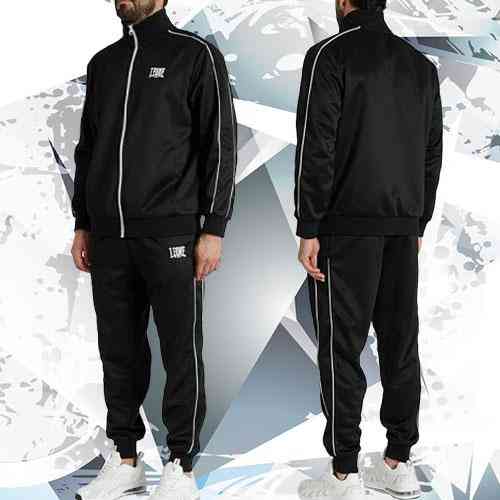 Спортивний костюм Leone Classic Full Black фірмовий для тренувань фітнесу та спорту Розмір M Київ