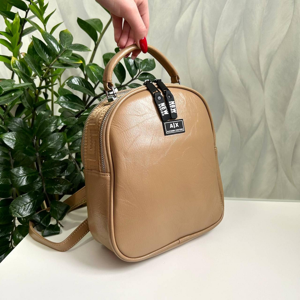 Брендовая женская сумка-рюкзак. Женская сумка рюкзак маленькая через плечо. Киев - изображение 2