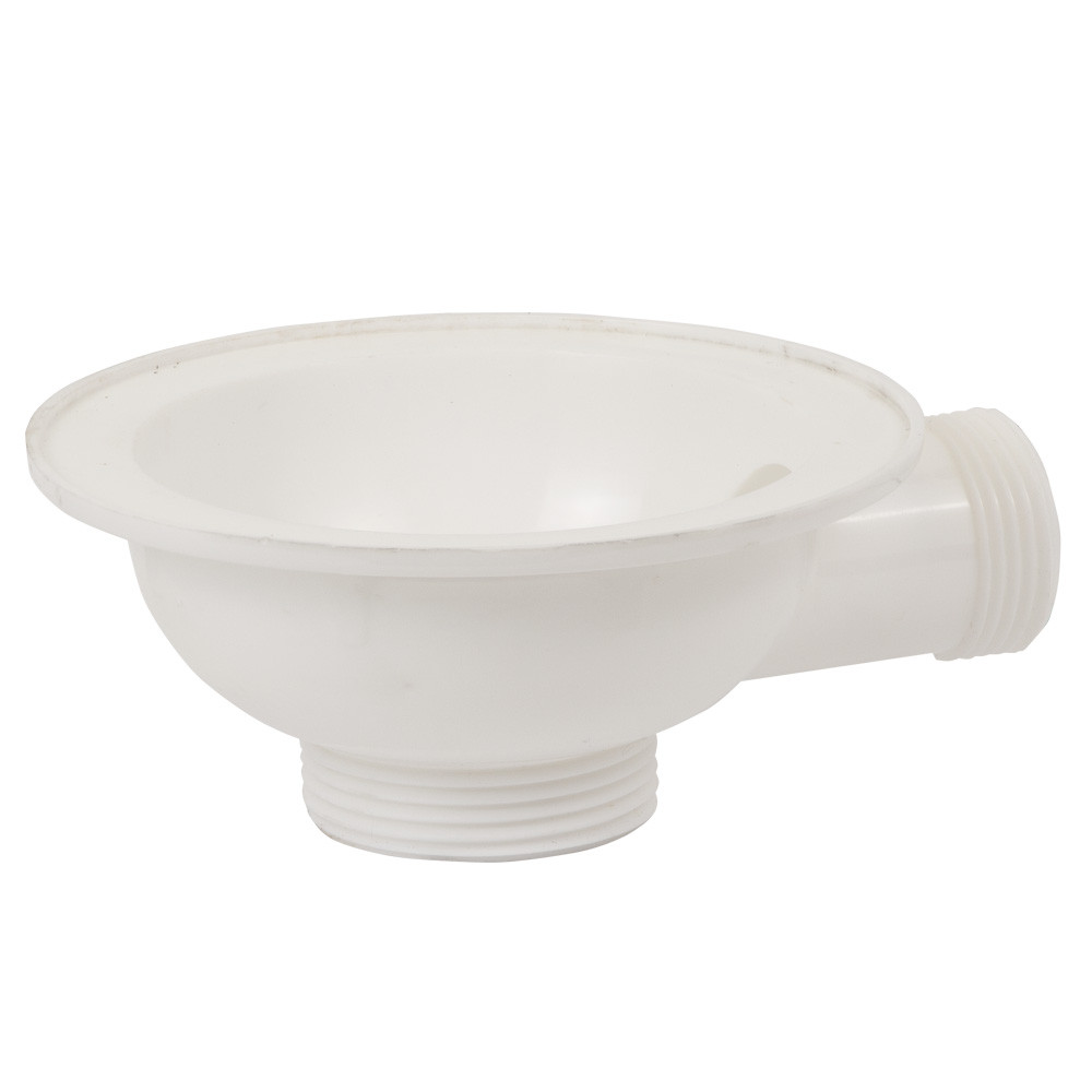 TAU Сифон для кухонной мойки с нержавеющим выпуском 3½" круглым переливом и гибким отводом Ø40/ Київ - фото 6