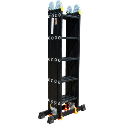 Лестница GTM трансформер 4*5ст. 1,45-5,75м (KMP405A) Винница - изображение 8