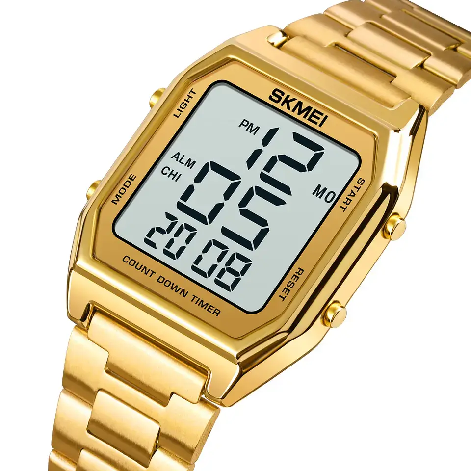 Мужские наручные часы Skmei 1735 (Золотистый) Винница - изображение 2