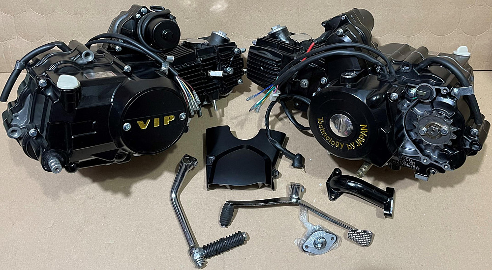 Двигун Delta, Activ 110cc (АКПП 152FMH) (чорний) VDK Киев - изображение 1