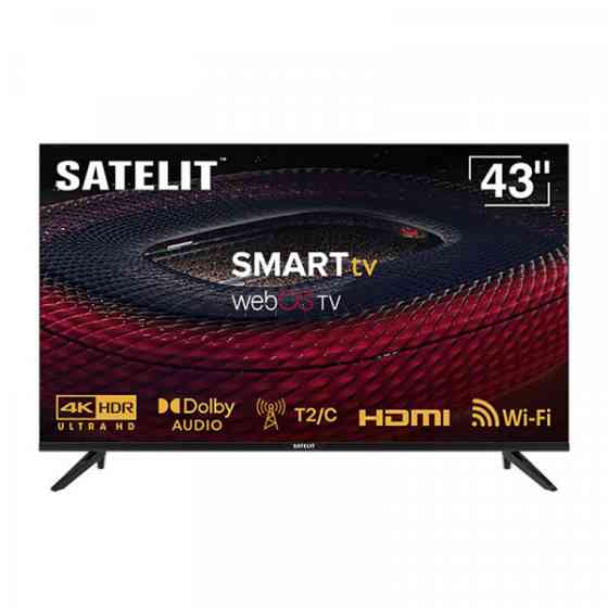 TV 43 Satelit 43U9200WS 4К UHD/Smart TV/HDMI/USB/Wi-Fi/Ethernet/Black (43U9200WS#) Київ