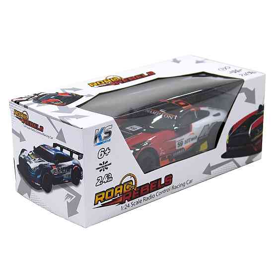 Автомобіль KS Drive на р/к - Road Rebels (1:24, червоний) Днепр