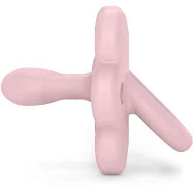 Пустушка Suavinex Colour Essence фізіологічна у формі метелика, 0-6 місяців, рожева (308911) Вінниця