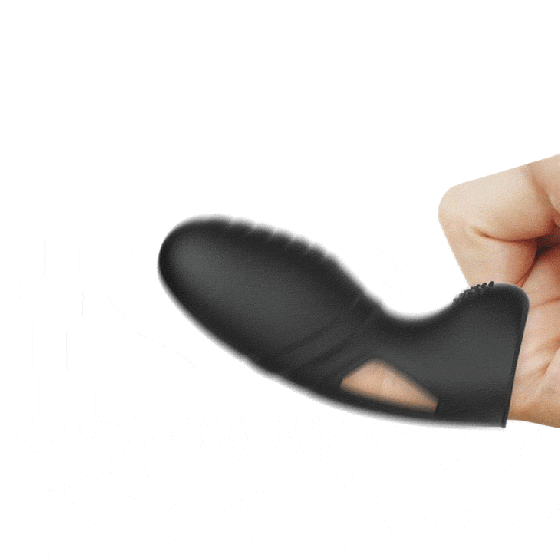 Насадка на палець - Pretty Love Alan Finger Vibrator Black Sex Aura Київ