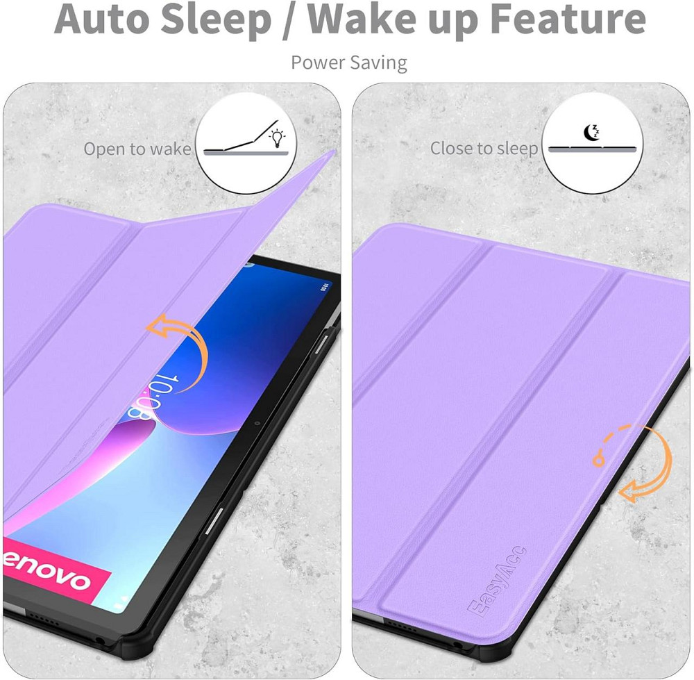 Защитный чехол EasyAcc для Lenovo Tab M10 Plus 10.6 (Gen 3) (TB-125FU/128FU/128XU) + защитное стекло Днепр - изображение 14