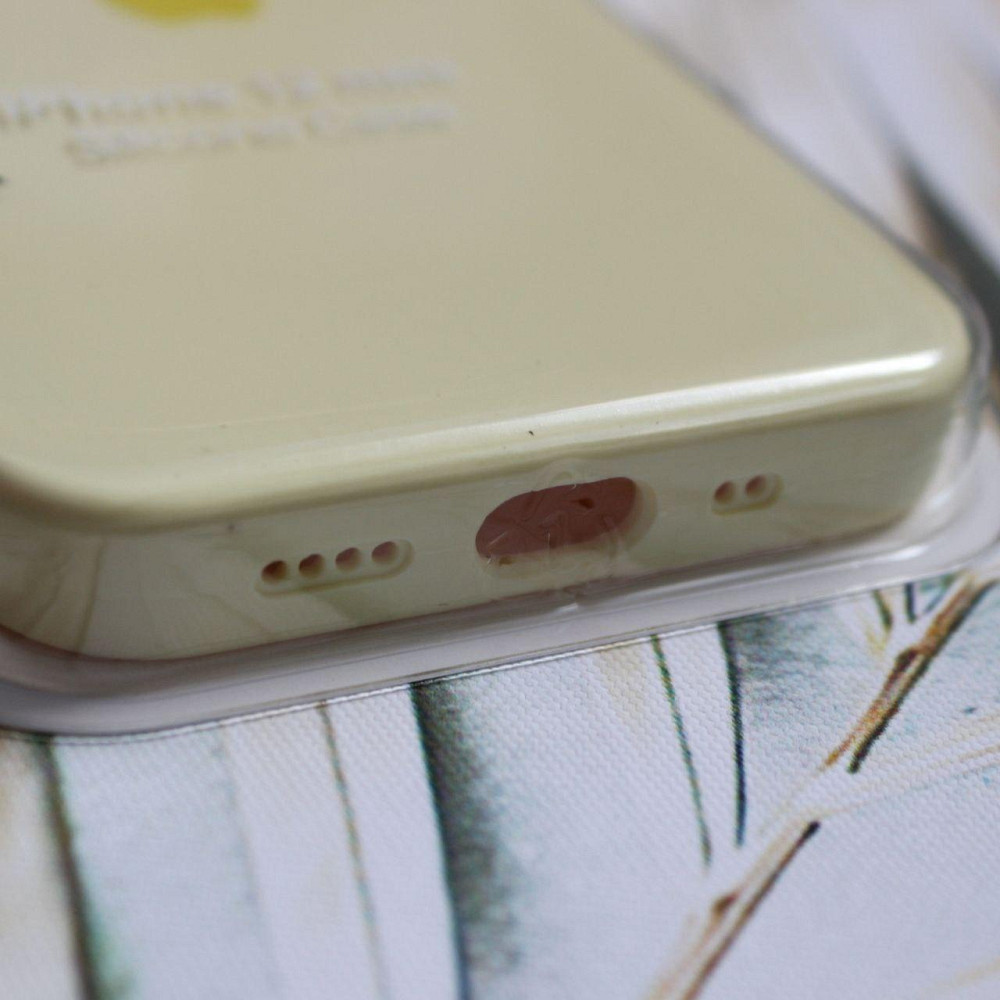 Чехол Silicone Case Full Protective для Apple iPhone 12mini Creamy Yellow Київ - фото 2