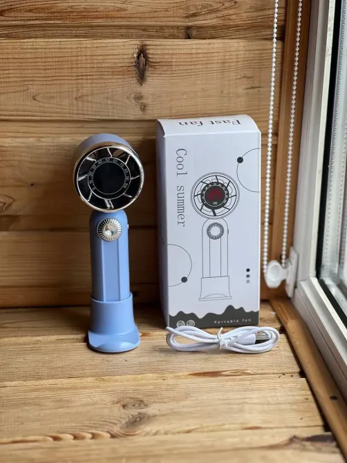 Вентилятор портативный настольный ручной fan AND LY-954 Коломия - фото 4