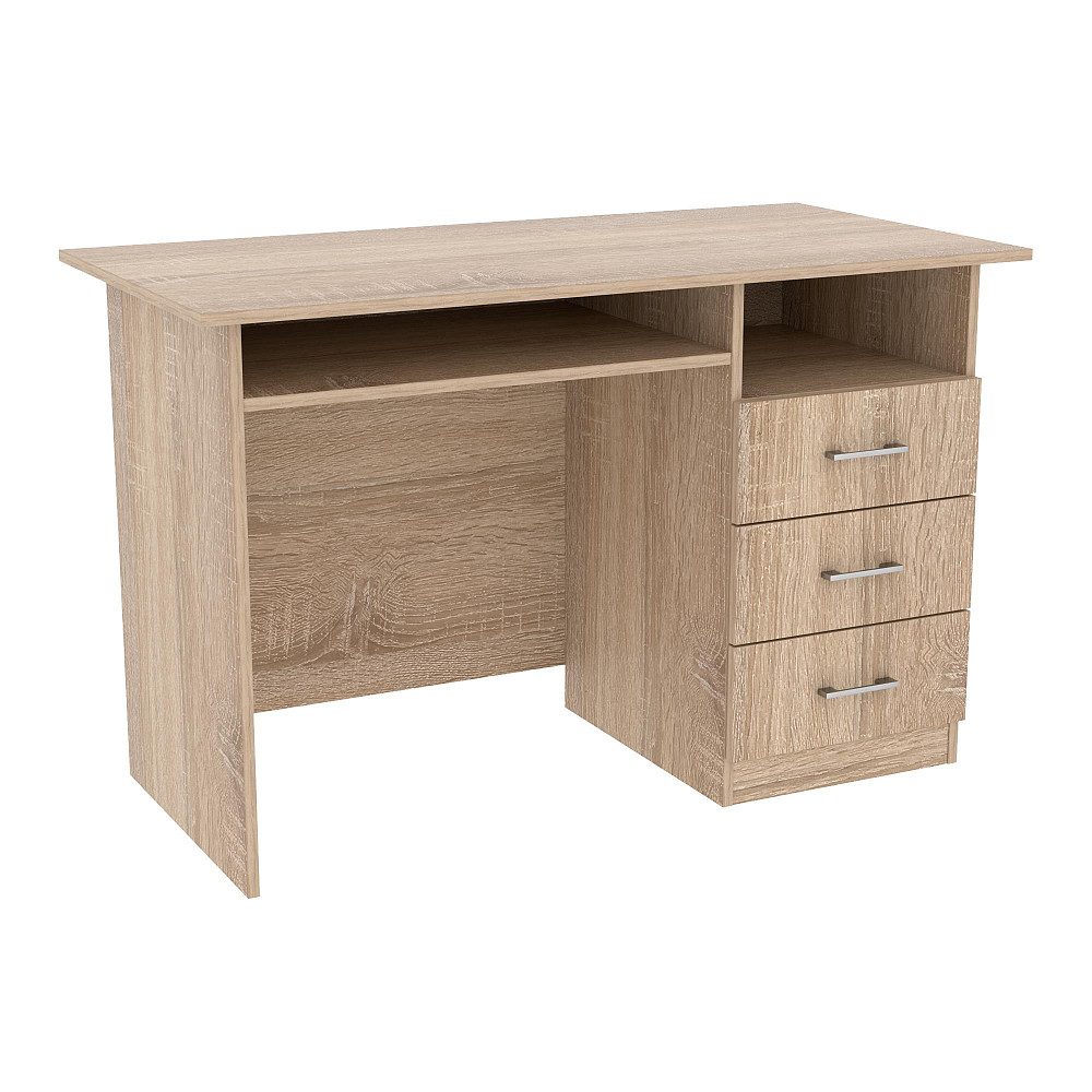 Стіл офісний ОСП-2, Дуб Сонома, 1200/600/760 Львів - фото 1