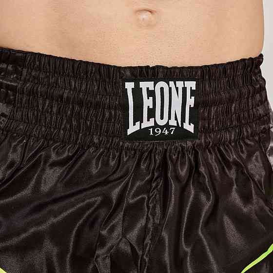 Шорти для тайського боксу Leone Performance Fluo Black L Каменское