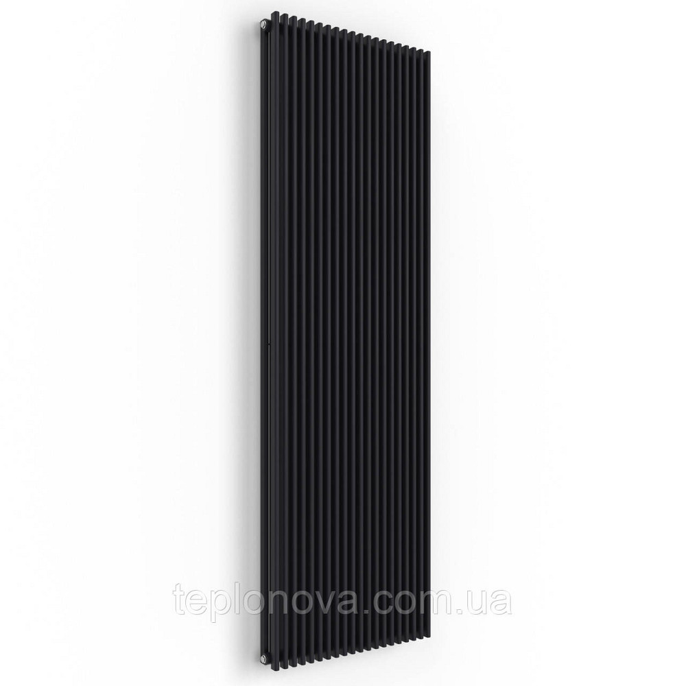 Дизайнерский радиатор 1800/560 (мм) черный мат IDEALE GIULIA (универсальное подключение) 12 20/1800/560 Черновцы - изображение 8