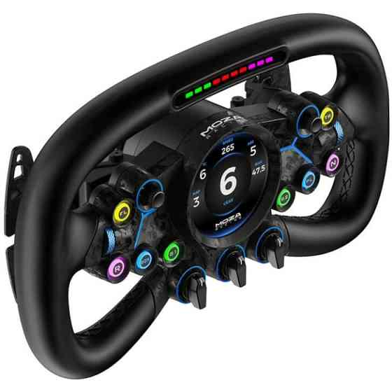 Кермо MOZA Racing Vision GS Steering, 31cм., екран 2.8", 8 кн., RGB Вінниця
