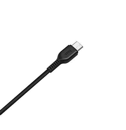Кабель HOCO X20 USB to Type-C 3A, 2m, PVC, TPE connectors, Black Київ