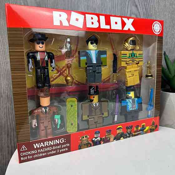 Набір іграшки фігурки Роблокс 6 шт в коробці, набір фігурок Roblox іграшка скейт ( 20063 ) Харків