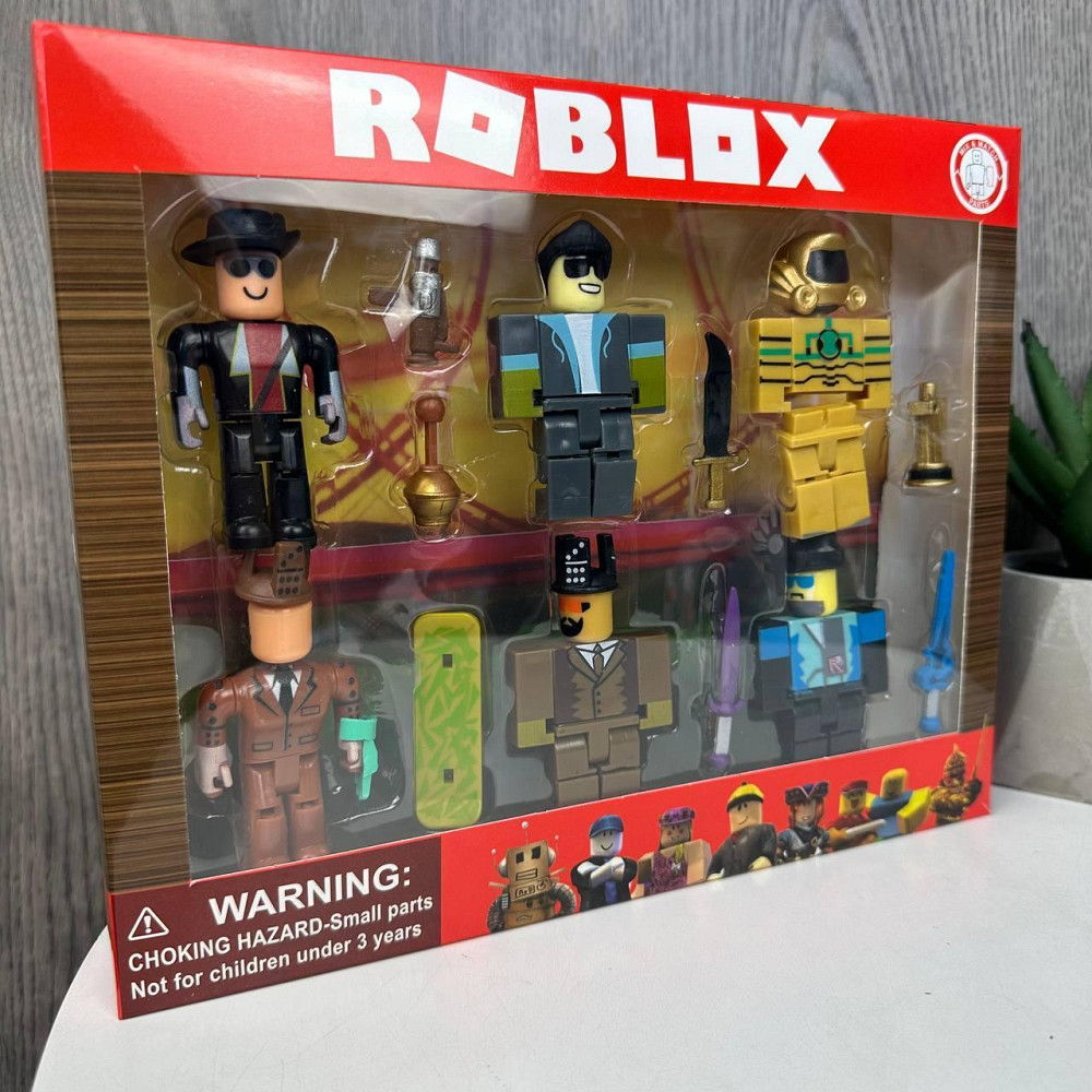 Набір іграшки фігурки Роблокс 6 шт в коробці, набір фігурок Roblox іграшка скейт ( 20063 ) Харків - фото 3