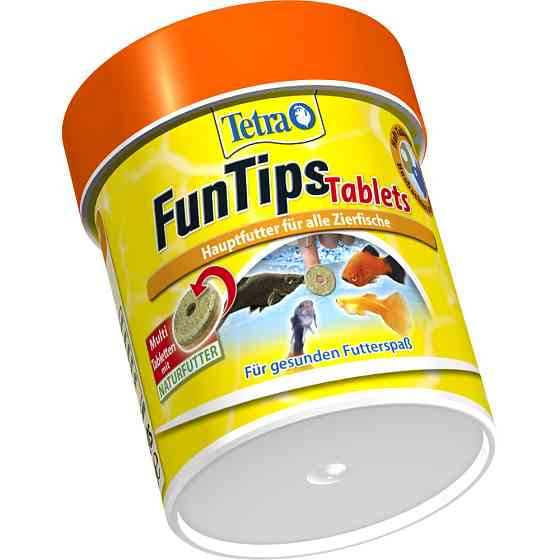Корм сухий Tetra FunTips для риб у вигляді клейких таблеток 75шт Київ