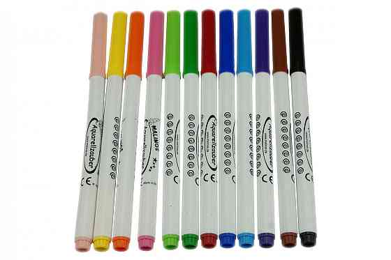 Акварельні Фломастери MALINOS Aquarellzauber на водній основі 12 шт Киев