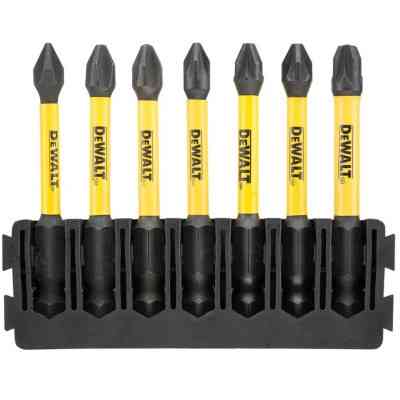 Набір біт DeWALT в касеті для Tough Case, FlexTorq, L=57 мм, Рh1, Рh2-2шт, Рz1, Рz2-2шт. (DT70819) Вінниця