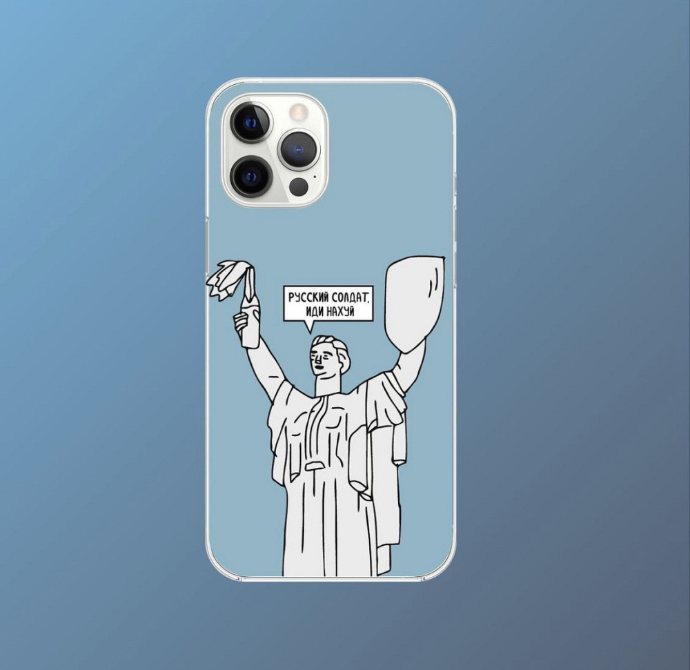 Премиум чехлы на Xiaomi , MEIZU ,HUAWEI , Samsung , и Iphone РУССКИЙ СОЛДАТ ИДИ НАХ*Й Черновцы - изображение 1