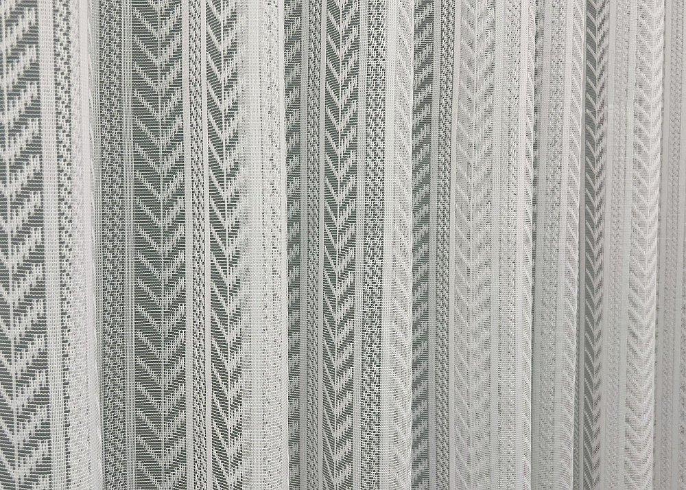 Тюль VR-Textil 1993т Жаккард Молочный 400х270 см (42-1044) Киев - изображение 6