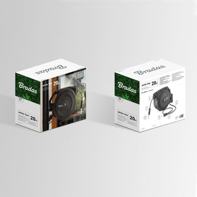 Котушка автоматична зі шлангом 1/2" 50м та аксесуарами WHITE LINE, WL-W7B50 Київ - фото 3