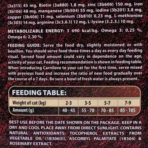 Сухий корм Carnilove Cat Sterilised для стерилізованих котів, ягня та кабан, 6 кг Київ