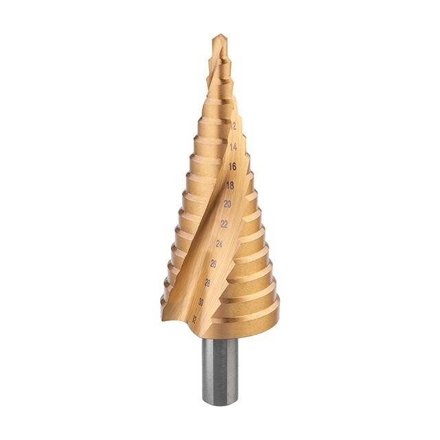 Свердло ступеневе для металу спіральне 4-32 мм INTERTOOL SD-5835 Полтава - фото 1