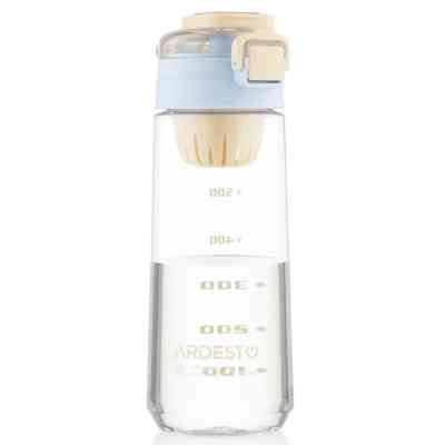 Пляшка для води Ardesto Duo 720мл блакитний, бежевий (AR2272DV) Вінниця