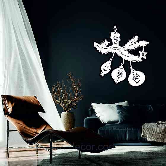 Декоративне настінне Панно «Новий рік», Декор на стену Київ