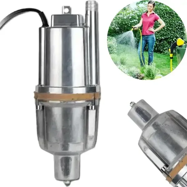 Насос погружной вибрационный для подъема чистой воды из колодцев, 250 Вт, 1 скорость, 8м погружение Одесса - изображение 2