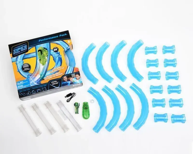 Светящиеся трубопроводные гонки CHARIOTS SPEED PIPES трубопроводный автотрек гоночный трек (37 деталей) Коломыя - изображение 4