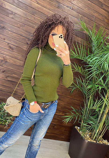 Водолазка-гольф женский р. 42/48, топ Киев - изображение 1