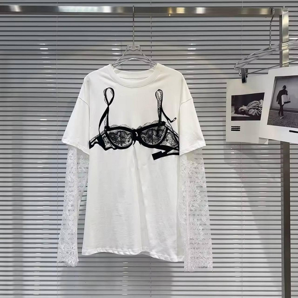 Женская стильная оверсайз футболка 