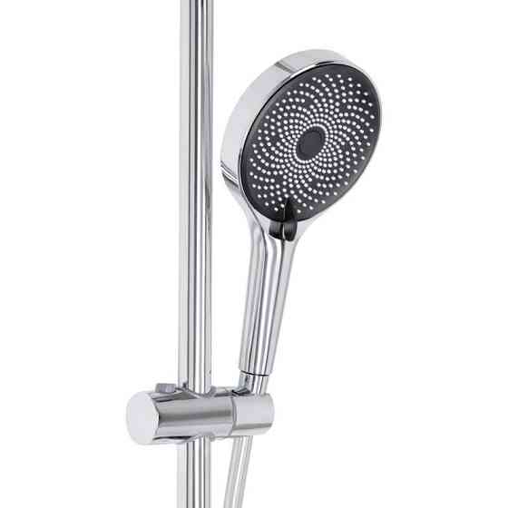 Душевая система пристенная Qtap Slavonice на два потребителя QTSLA110CRM45912 Chrome Киев